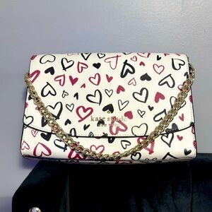 Kate Spade Carson Crossbody with Graffiti Hearts